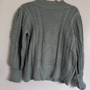 Industry fall/spring cable knit sweater